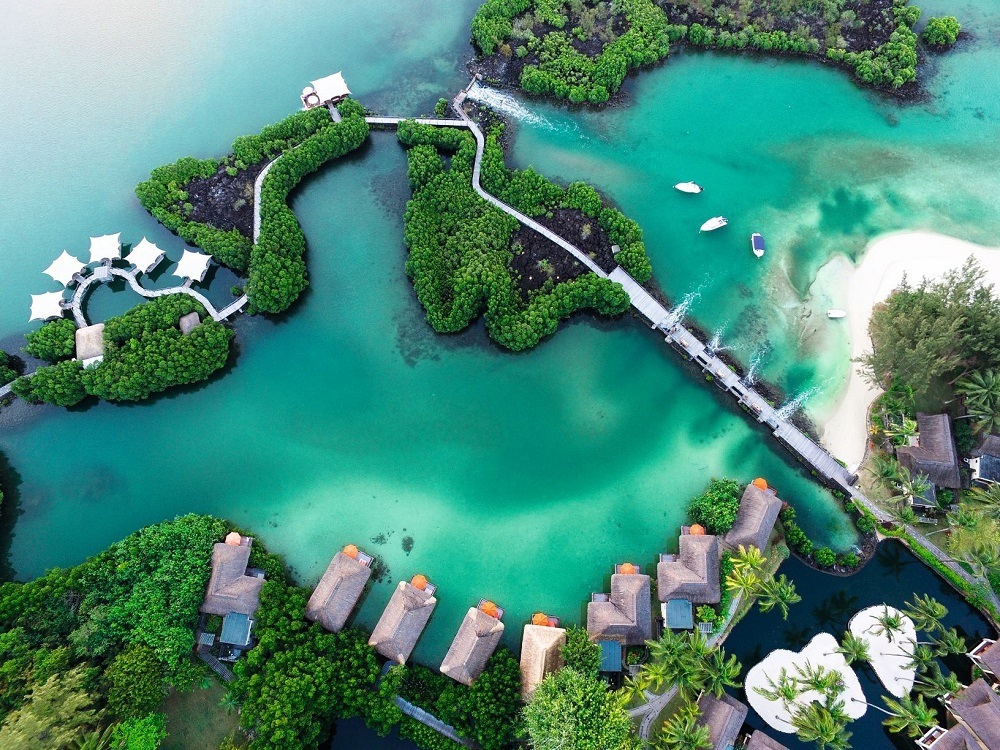 Luxury Indian Ocean Resort to Love Constance Prince Maurice - Vue aérienne